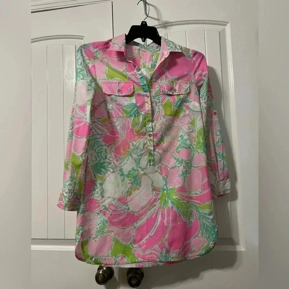 Lilly Pulitzer Tops - Pulitzer Captiva Tunic Sz XS